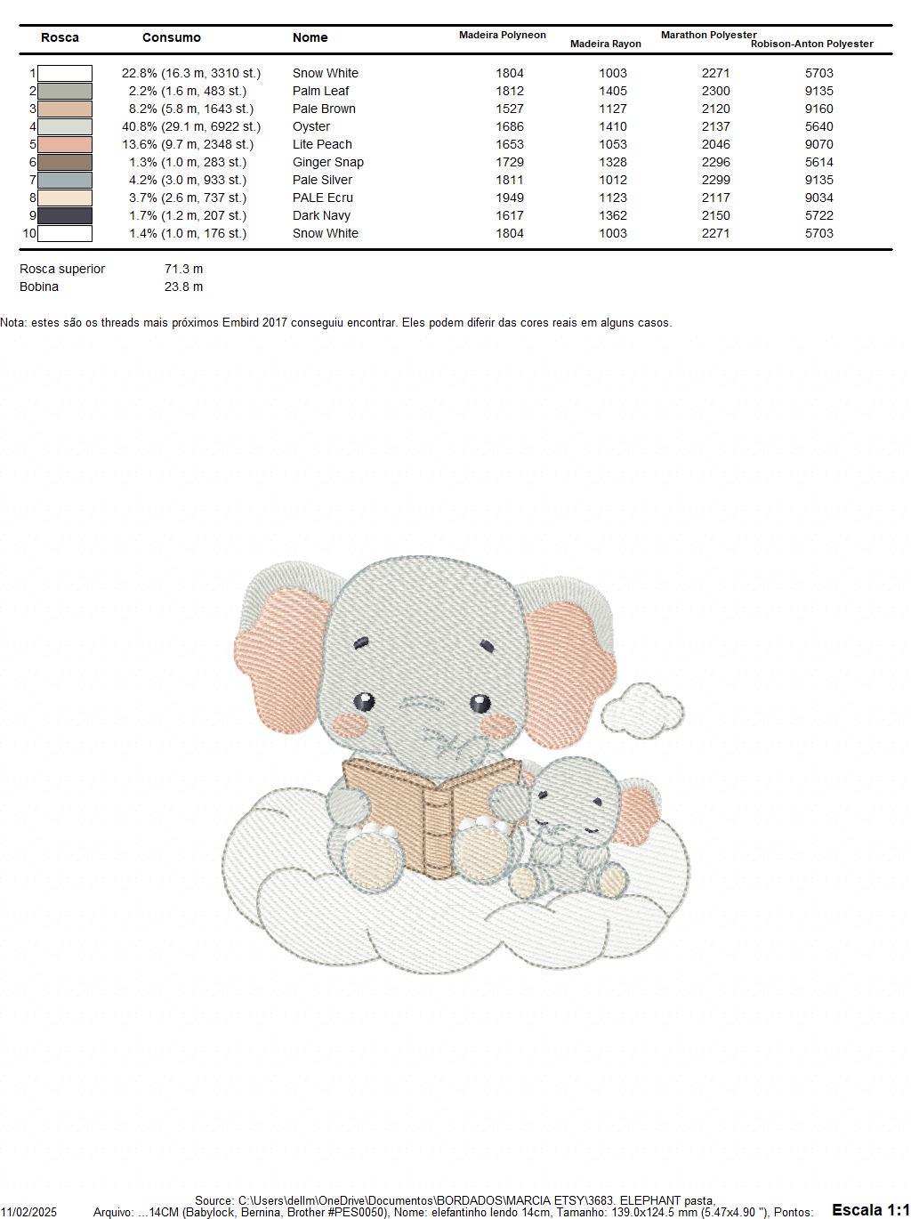 Elephant reading embroidery designs - Animal with cub machine embroidery pattern - Baby Boy reading a book file - Instant download pes jef