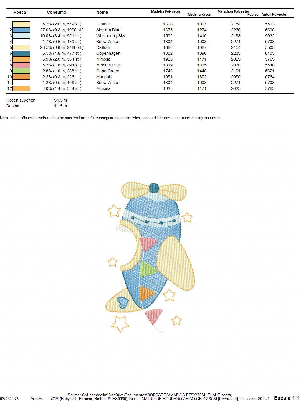 Plane with stars embroidery designs - Colorful Airplane machine embroidery pattern - Vehicle baby boy file - Instant digital download pes