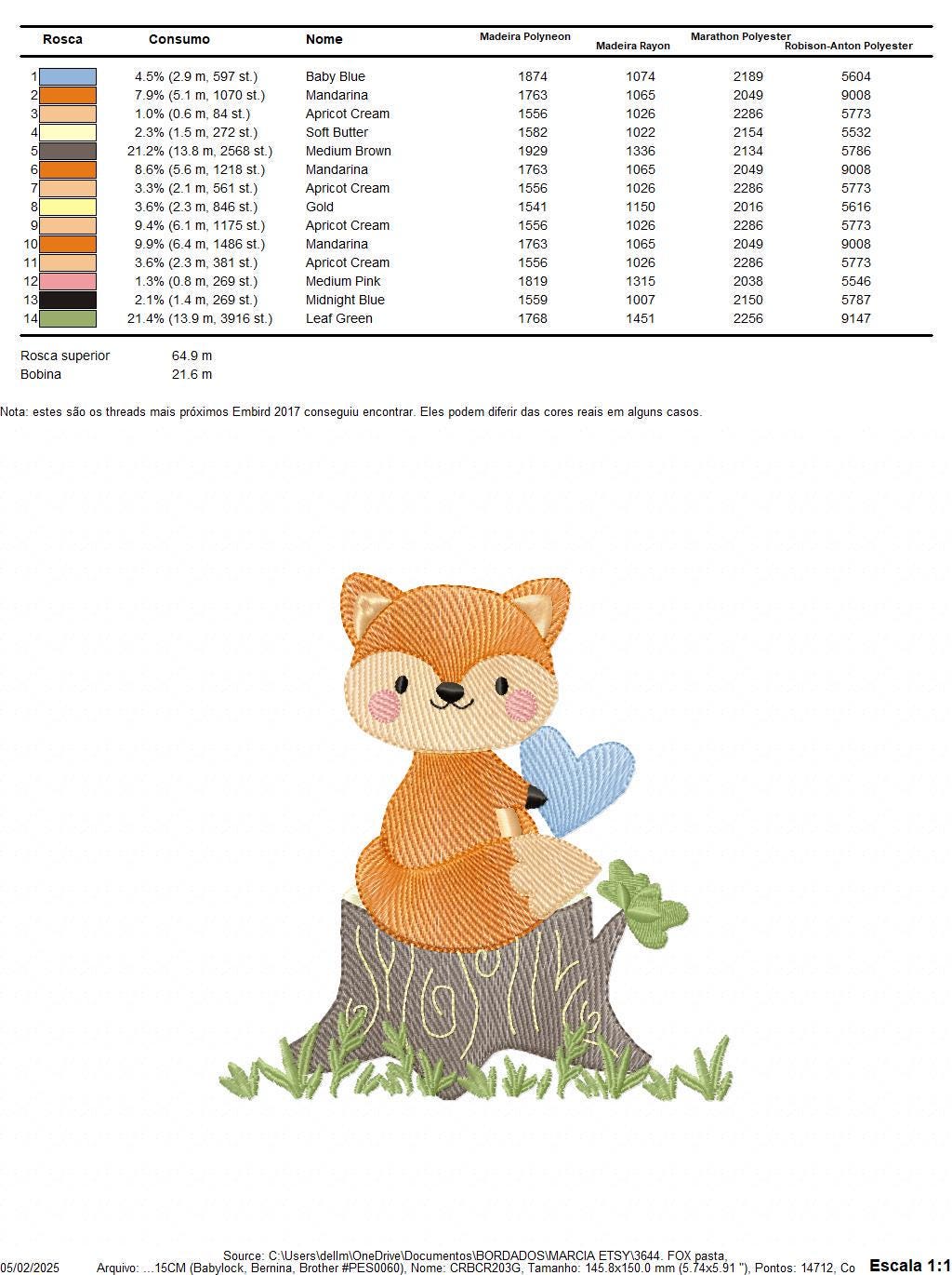 Fox embroidery designs - Red Fox with blue heart machine embroidery pattern - Baby Boy Woodland Animal file - Instant download pes jef dst