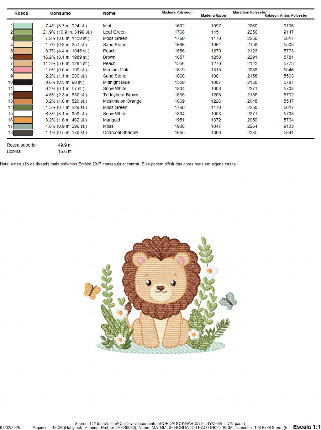 Lion embroidery designs - Safari wild animal machine embroidery pattern - Baby boy file - Flowers, Plants, Butterfly - Instant download pes