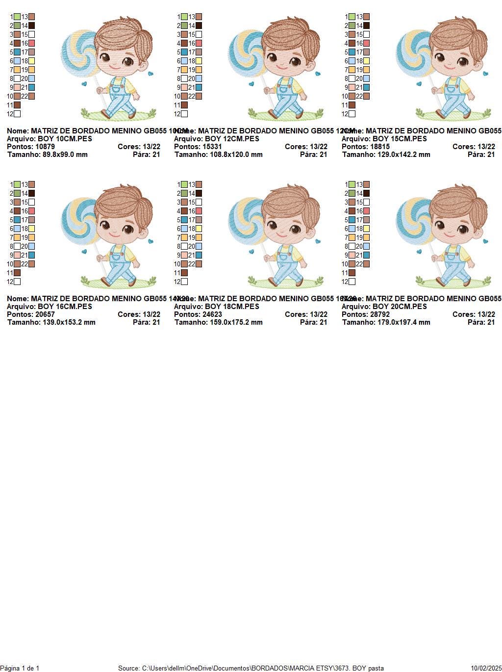 Baby boy embroidery design - Boy with lollipop machine embroidery pattern - Kid with overall embroidery file - Instant download pes jef dst