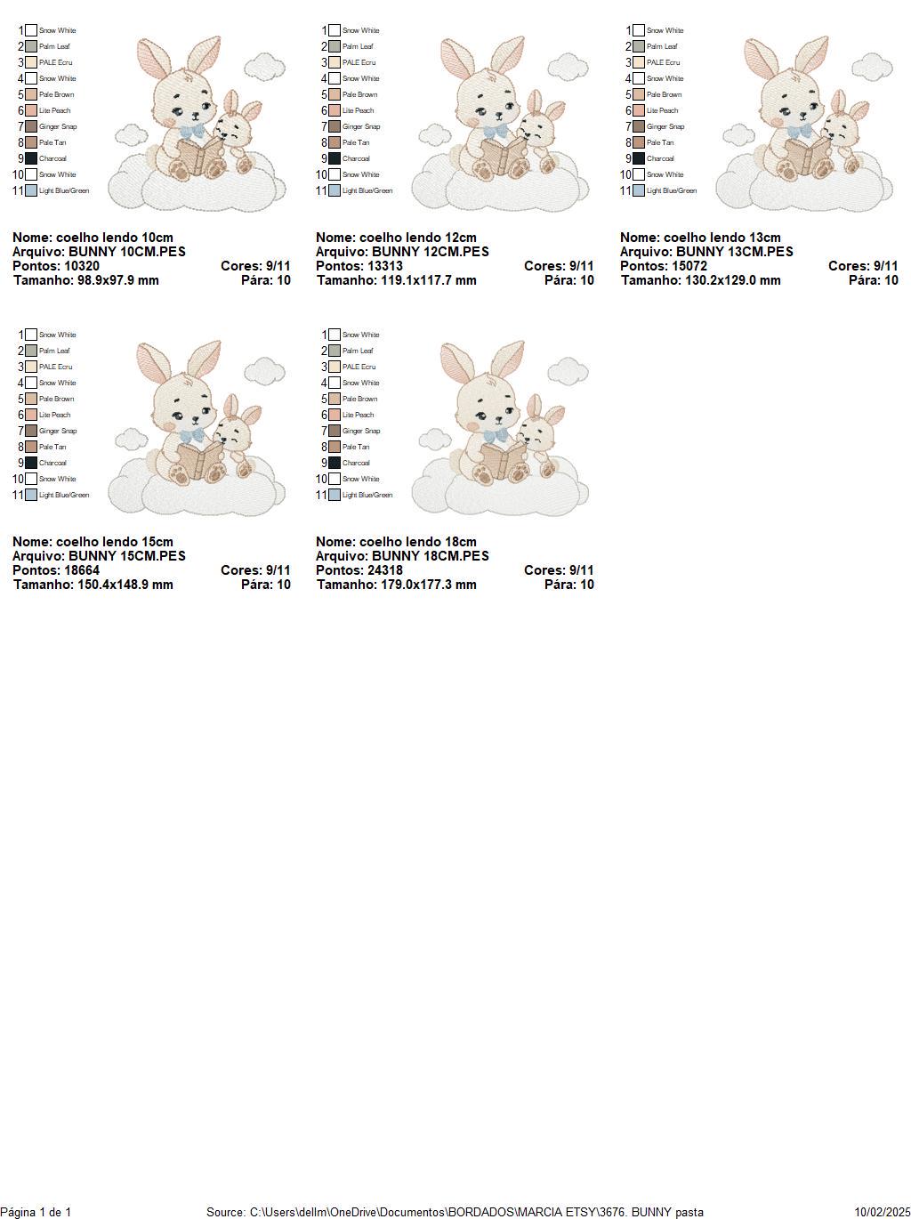 Bunny reading embroidery design - Rabbit with cub machine embroidery pattern - Baby boy reading a book file - Instant download pes jef hus