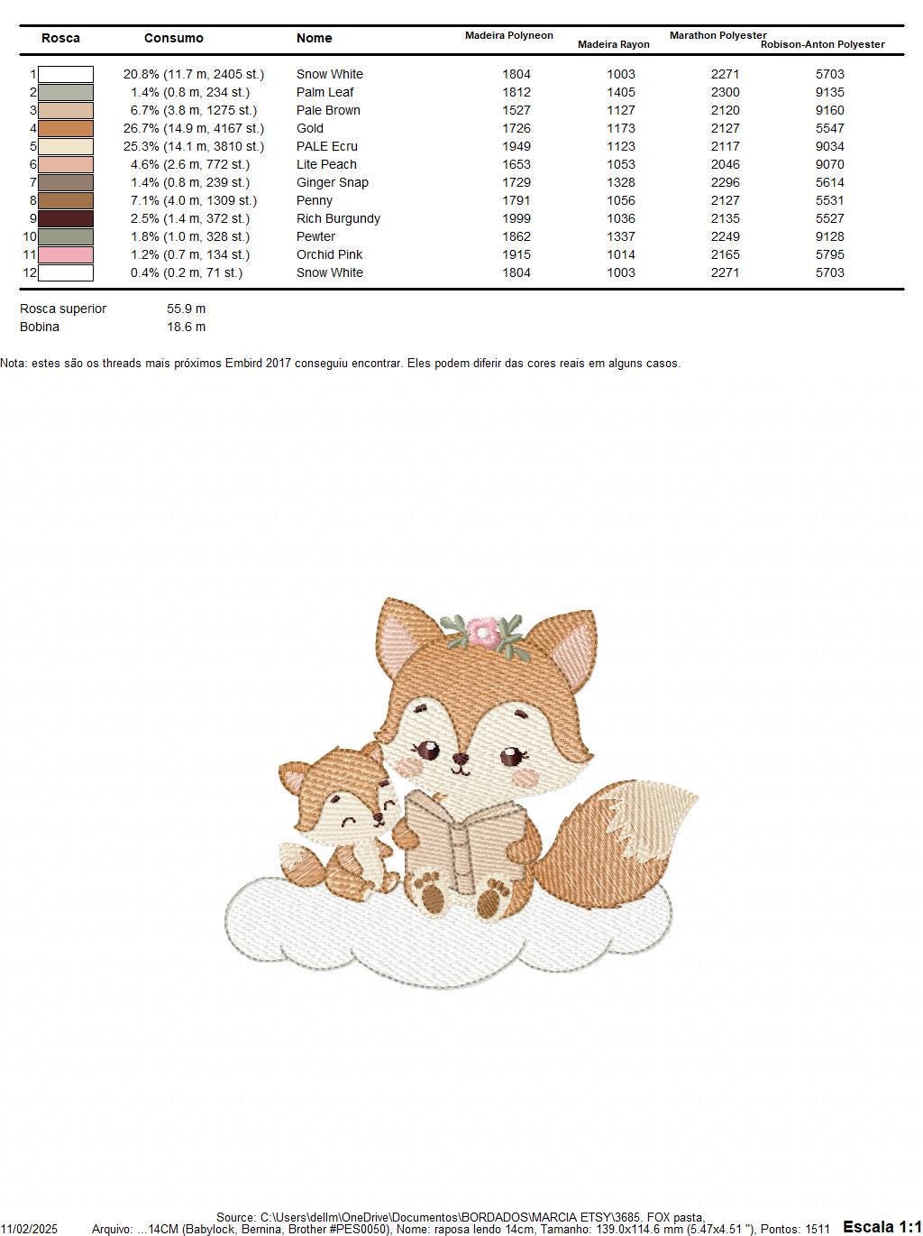 Red Fox mum with baby girl embroidery designs - Woodland animals reading a book machine embroidery pattern - Instant download pes jef dst