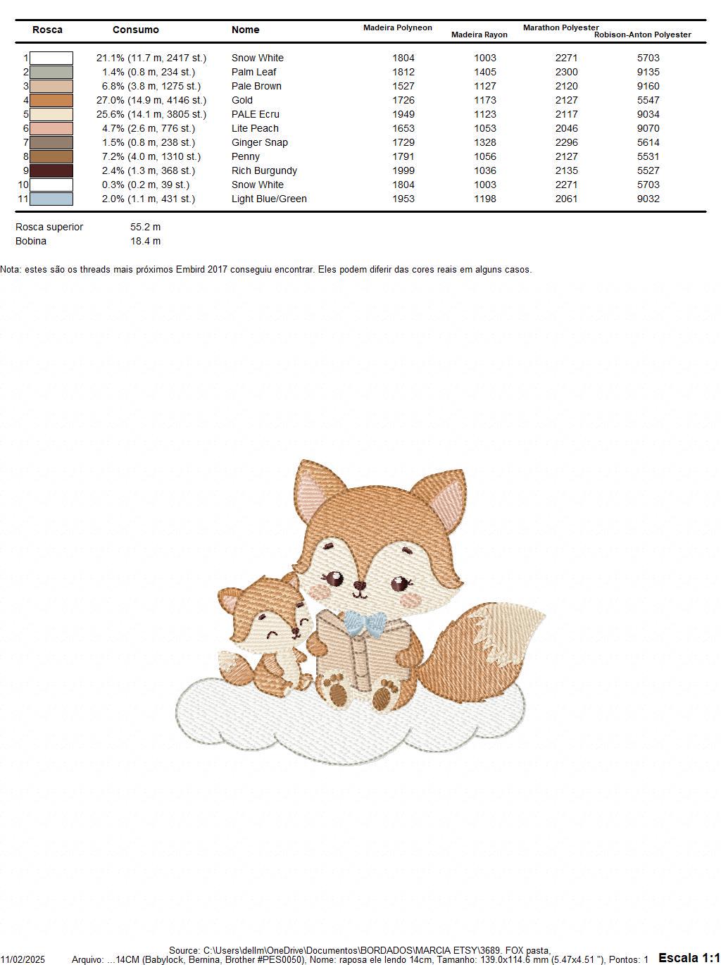Fox reading embroidery designs - Red Fox with cub machine embroidery pattern - Baby boy reading file - Instant download pes jef dst hus vp3