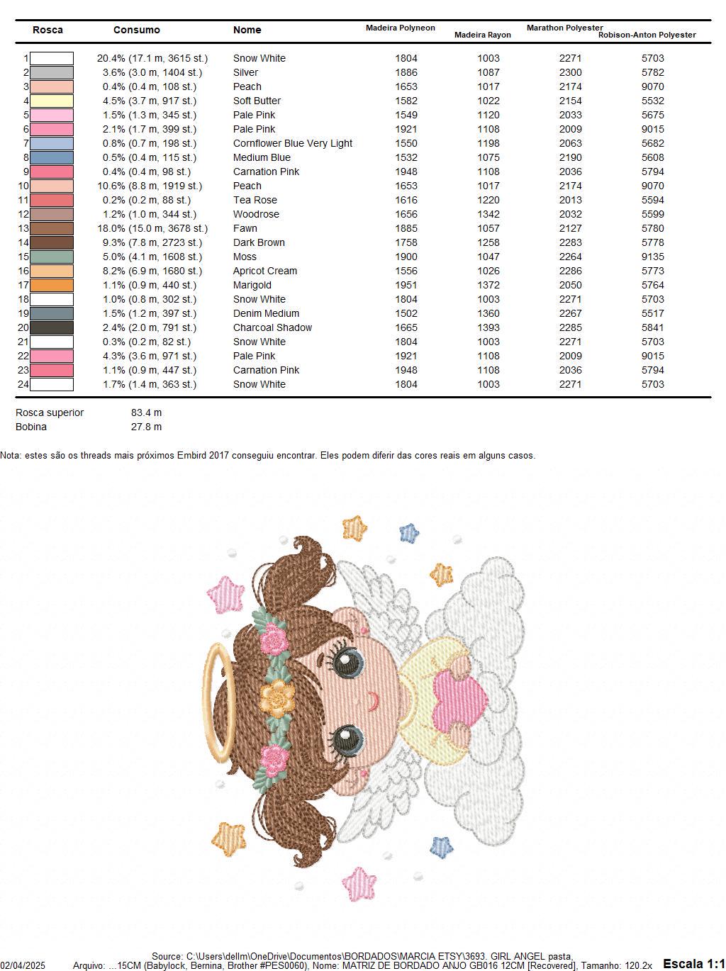 Angel with wings embroidery designs - Angelic Baby girl with cloud machine embroidery pattern - Girl with wings - Instant download pes jef