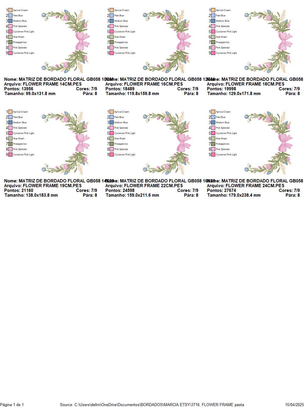 Laurel with lace and flowers embroidery designs - Floral wreath machine embroidery pattern - Monogram frame file - Instant digital download