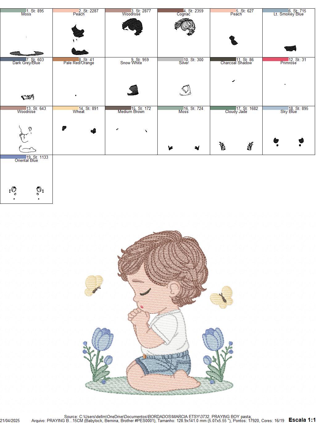 Praying boy embroidery designs - Baby boy down on his knees machine embroidery pattern - Catholic Religious file - Instant download pes jef