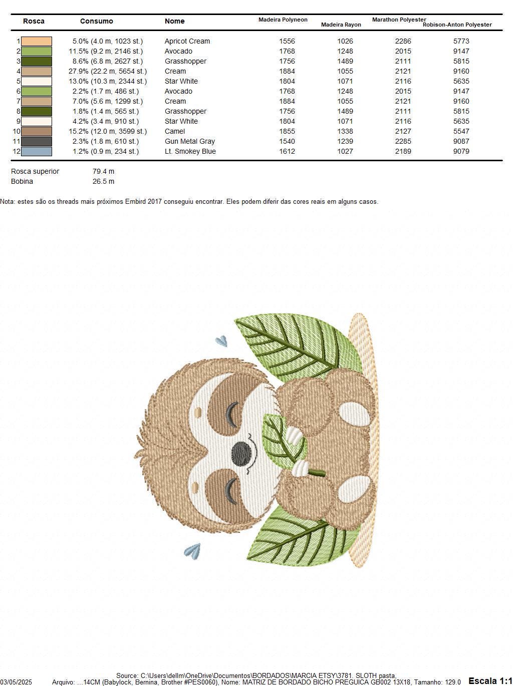 Sloth embroidery designs - Safari Wild animal machine embroidery pattern - Baby boy file - Instant digital download pes jef hus dst vp3