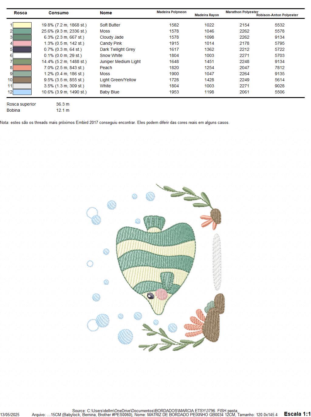 Fish embroidery designs - Sea Ocean animal machine embroidery pattern - Coral Algae seashells seaweed file - Instant digital download jef