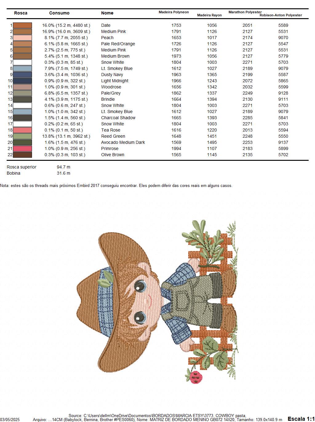 Cowboy embroidery design - Baby Boy with hat machine embroidery pattern - Wrangler Farmer file - Horse rancher buckaroo - Instant download