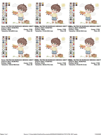 Baby Boy with toy car embroidery designs - Toddler playing machine embroidery pattern - Boy with airplane toy - Instant digital download pes