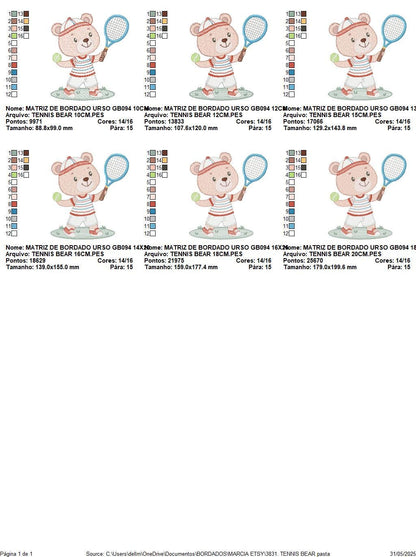 Tennis Player embroidery designs - Baby Boy athlete machine embroidery file - Tennisear Tennis racket and ball file - Instant download pes