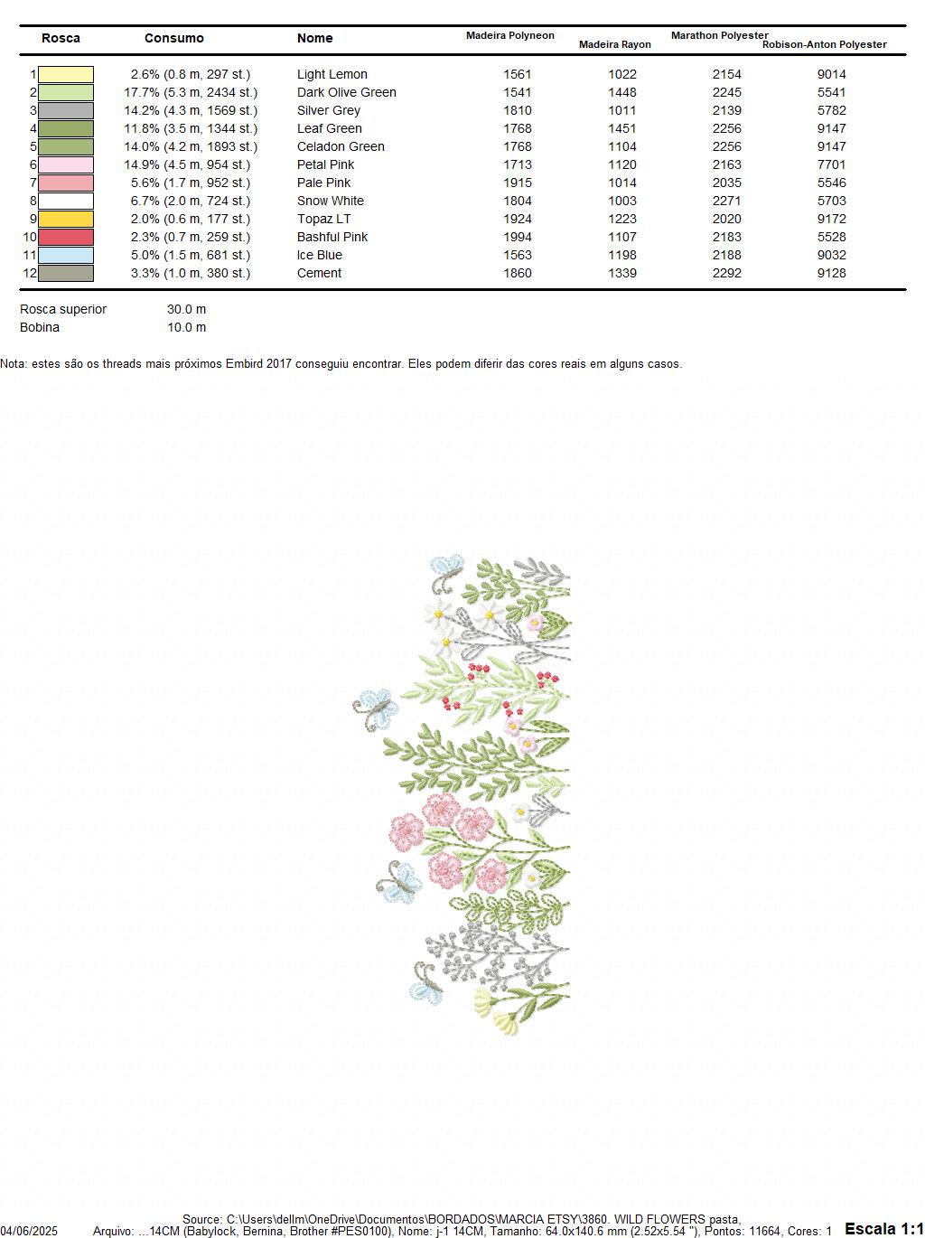 Flower garden embroidery designs - Butterfly floral spring garden machine embroidery pattern - Kitchen towel file - instant download pes jef