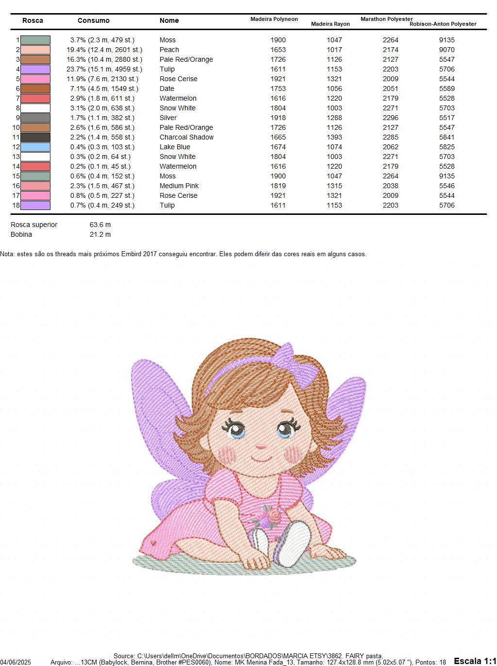 Fairy embroidery designs - Baby girl with fairy wings machine embroidery pattern - Magical Pixie file - Instant digital download pes jef dst