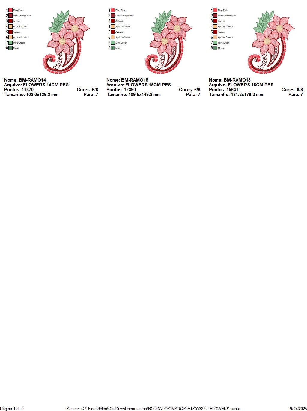 Flower embroidery designs - Kitchen Towel Motiv machine embroidery pattern - Floral bouquet file - Instant digital download pes jef dst hus