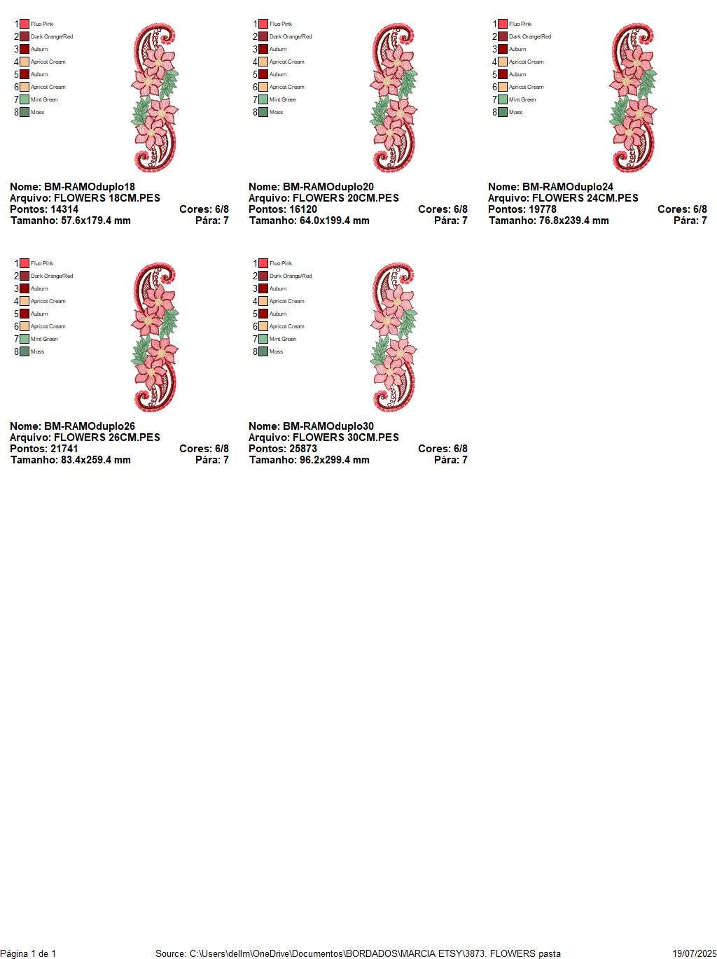 Flower embroidery designs - Kitchen Towel Floral motiv machine embroidery pattern - Floral bouquet - Instant digital download pes jef dst