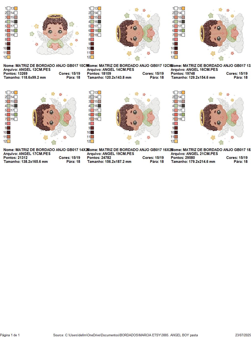 Angel with wings and halo embroidery designs - Angelic Baby boy with cloud machine embroidery pattern - Boy with wings - Instant download