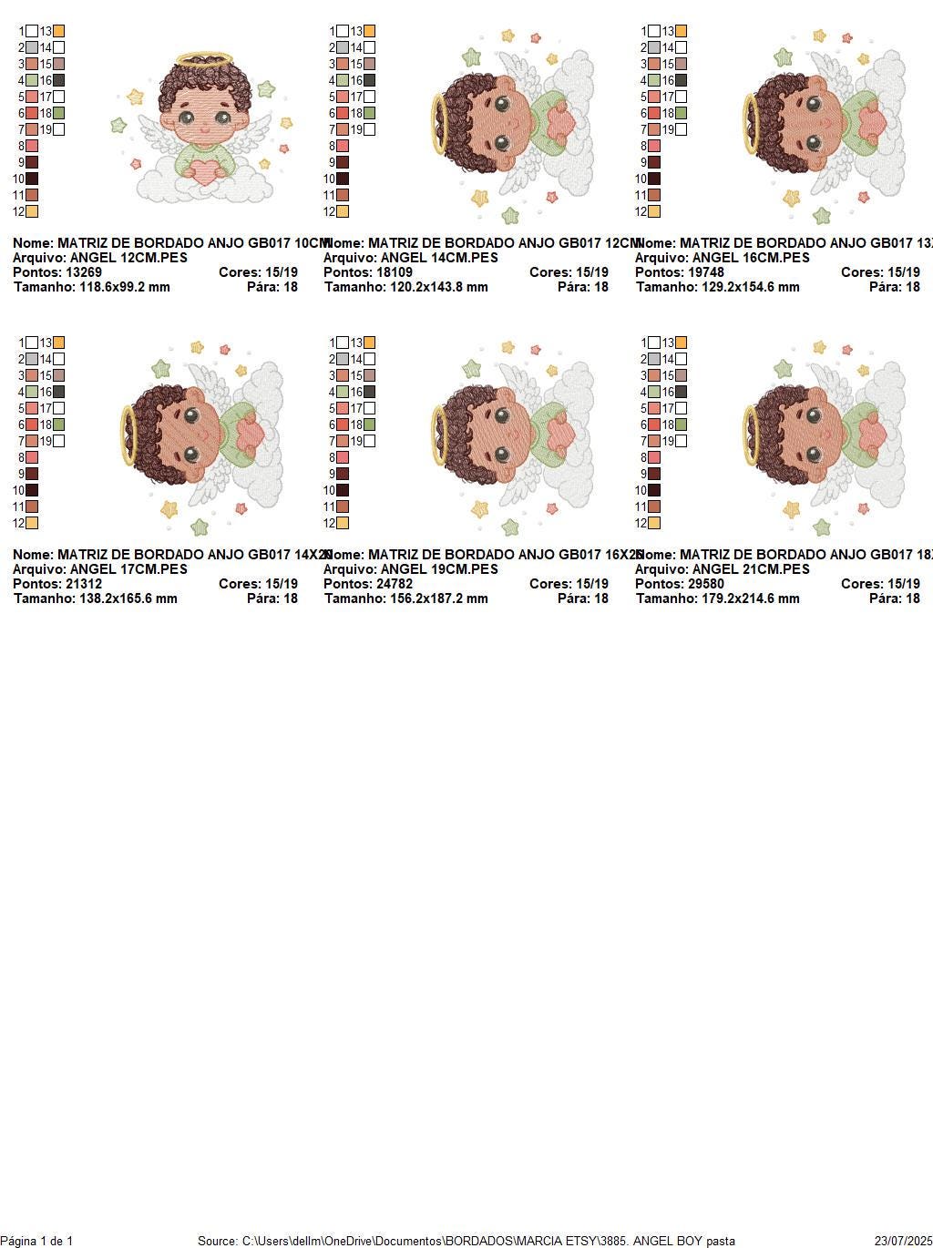 Angel with wings and halo embroidery designs - Angelic Baby boy with cloud machine embroidery pattern - Boy with wings - Instant download