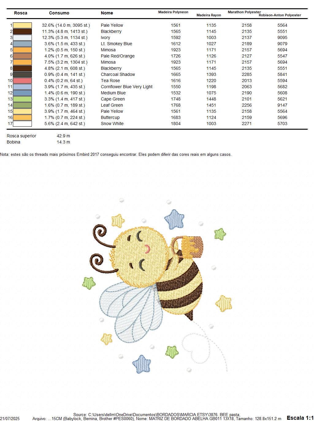 Bee embroidery design - Male Bee with honey machine embroidery pattern - Beekeeping Kitchen Towel file - Instant digital download pes jef