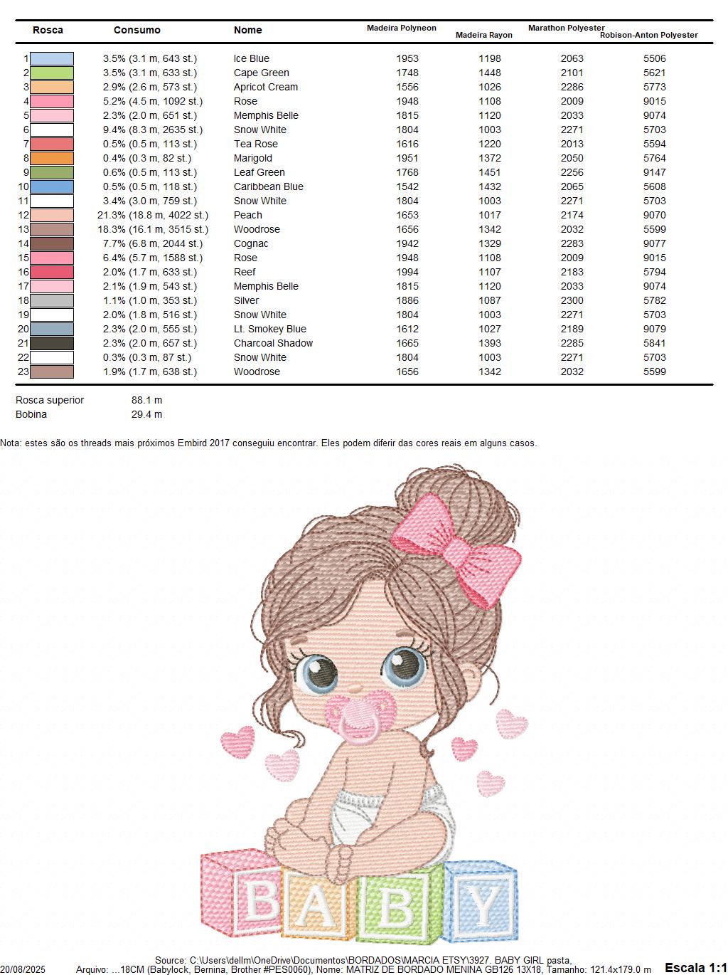 Baby Girl embroidery designs - Baby girl with pacifier machine embroidery pattern - Young Toddler file - Instant digital download pes jef