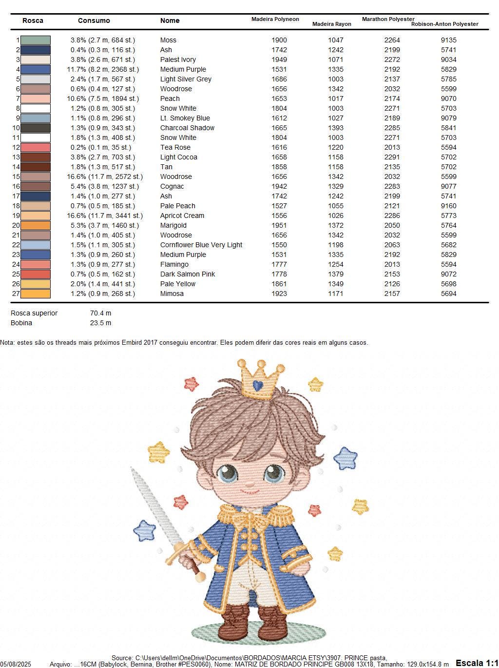 Prince embroidery designs - Knight King with crown machine embroidery pattern - Baby boy Fairytale file - Instant digital download pes jef
