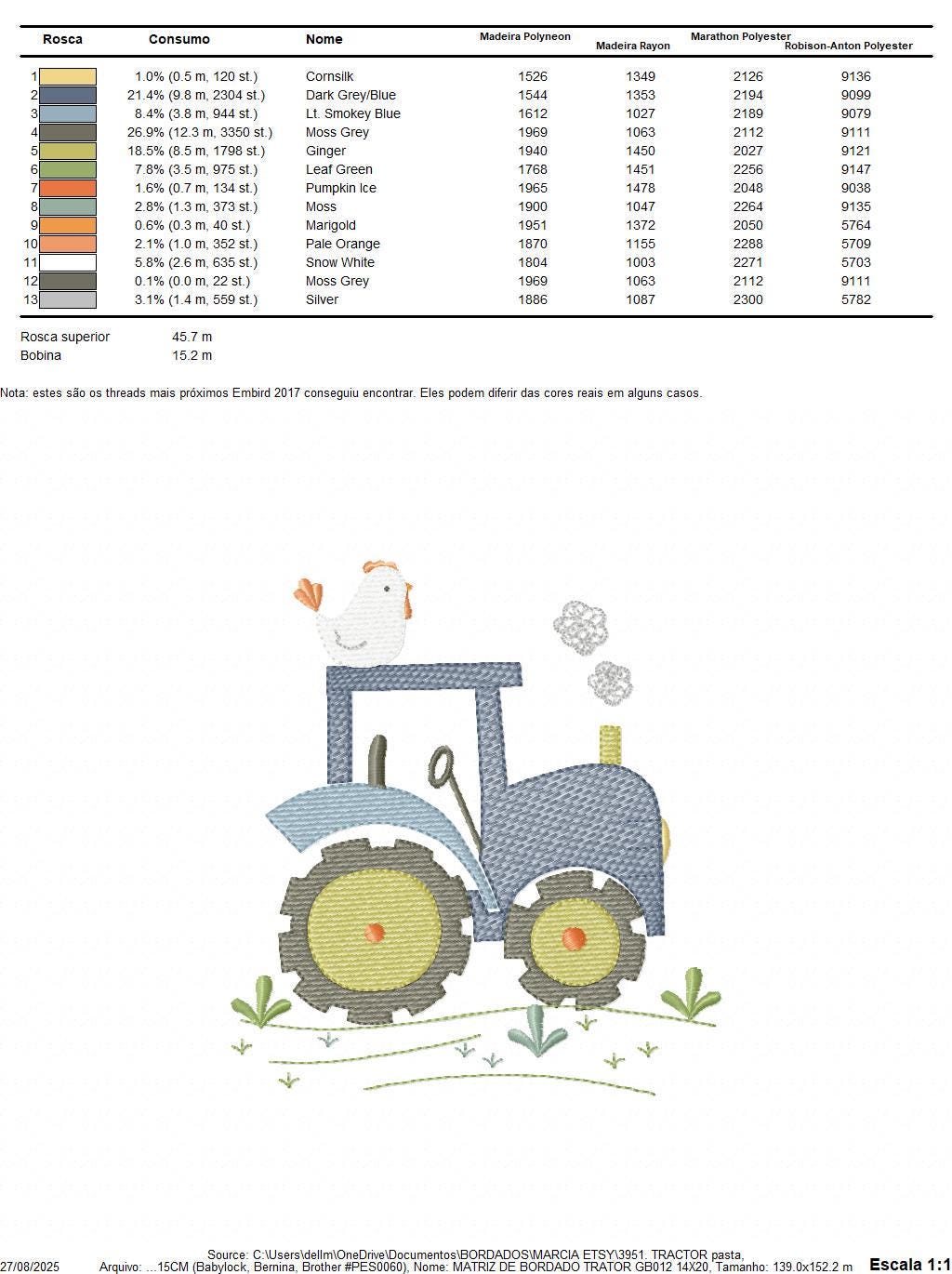 Farm Tractor embroidery designs - Car Truck machine embroidery pattern - Baby boy file - Instant digital download pes jef dst hus vp3 xxx