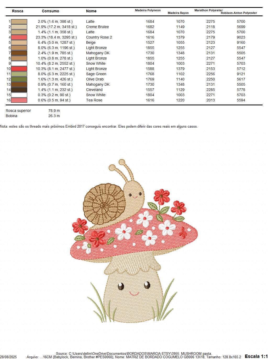 Snail and Mushroom embroidery designs - Red Toad with flowers machine embroidery pattern - Fantasy Magical Garden Forest - Instant download