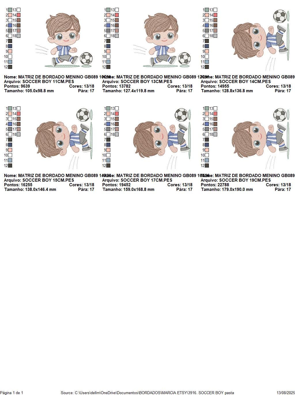 Soccer player embroidery designs - Baby Boy machine embroidery file - Boy with soccer ball file - Instant digital download pes jef dst hus