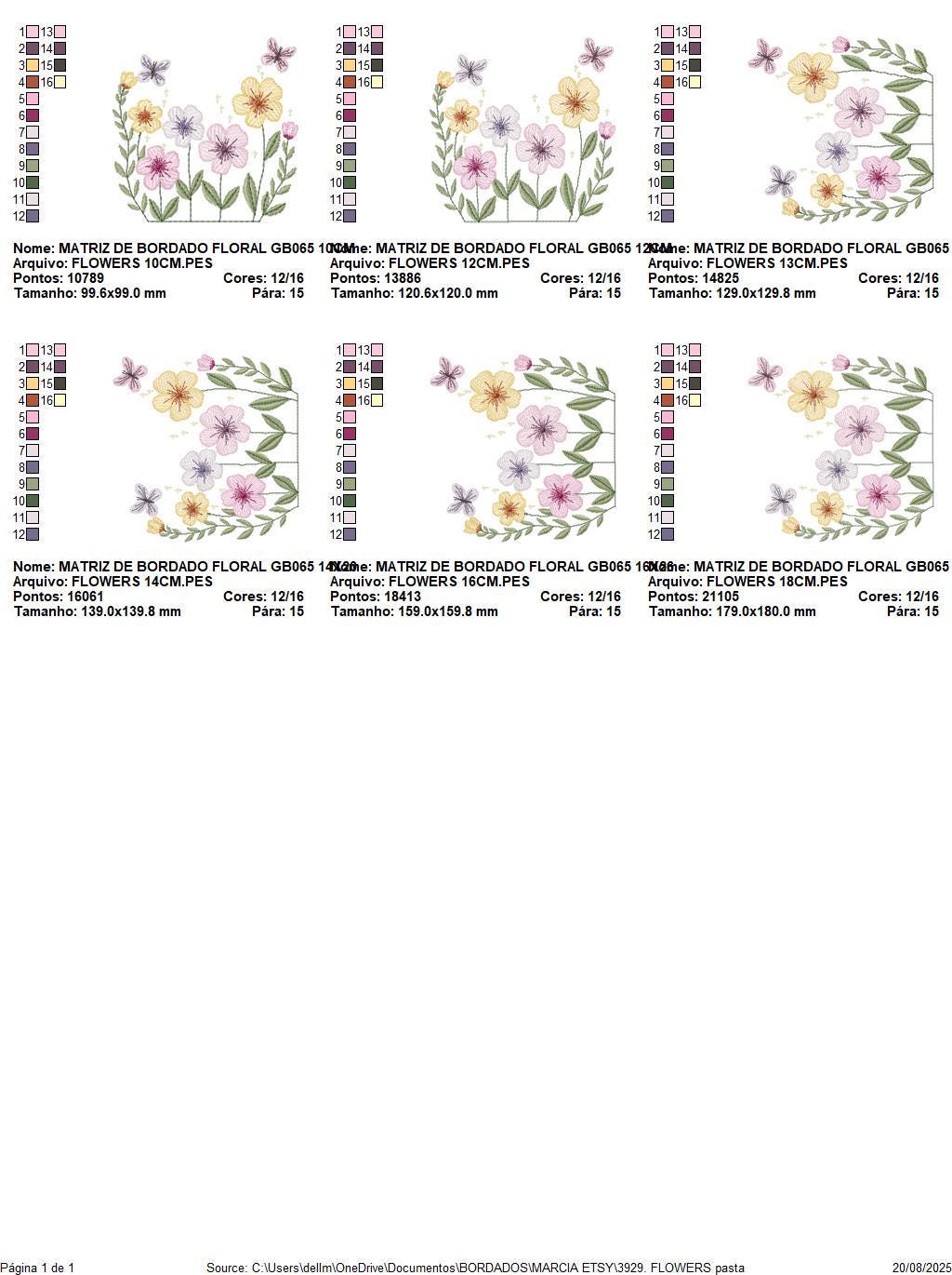 Flower Garden embroidery designs - Flower and Butterfly machine embroidery pattern - Floral bouquet Kitchen Towel - Instant digital download
