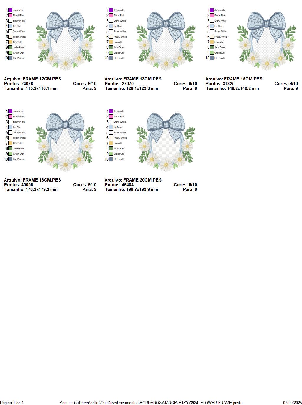 Flowers with lace embroidery designs - Plaid Bow with daisies machine embroidery pattern - Floral Kitchen towel - instant digital download