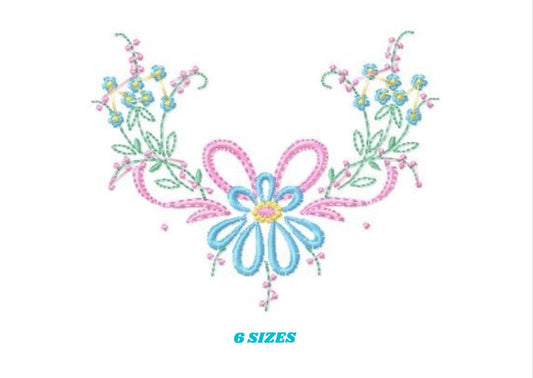 Flowers embroidery designs - Flower embroidery design machine embroidery pattern - floral embroidery file - instant download digital file