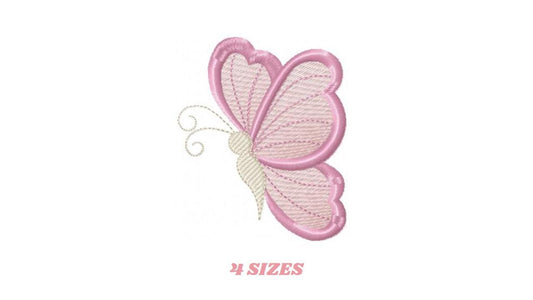 Mini Butterfly embroidery design - Delicate small butterfly machine embroidery pattern - Mini embroidery file - Instant digital download pes