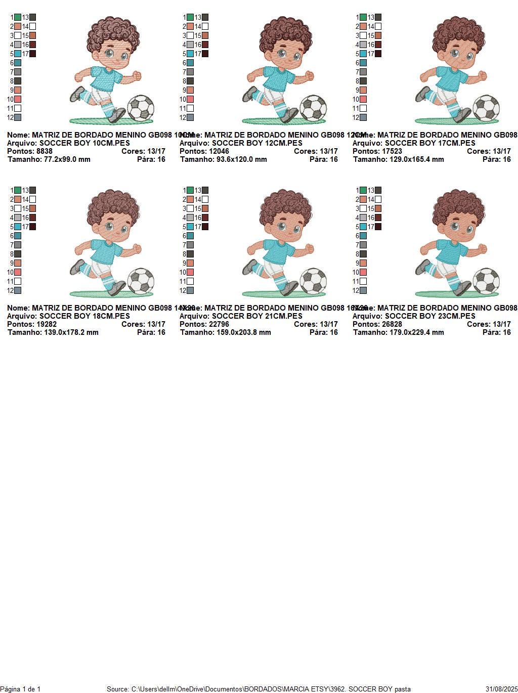 Soccer player embroidery designs - Baby Boy with curly hair machine embroidery file - Boy with soccer ball file - Instant digital download