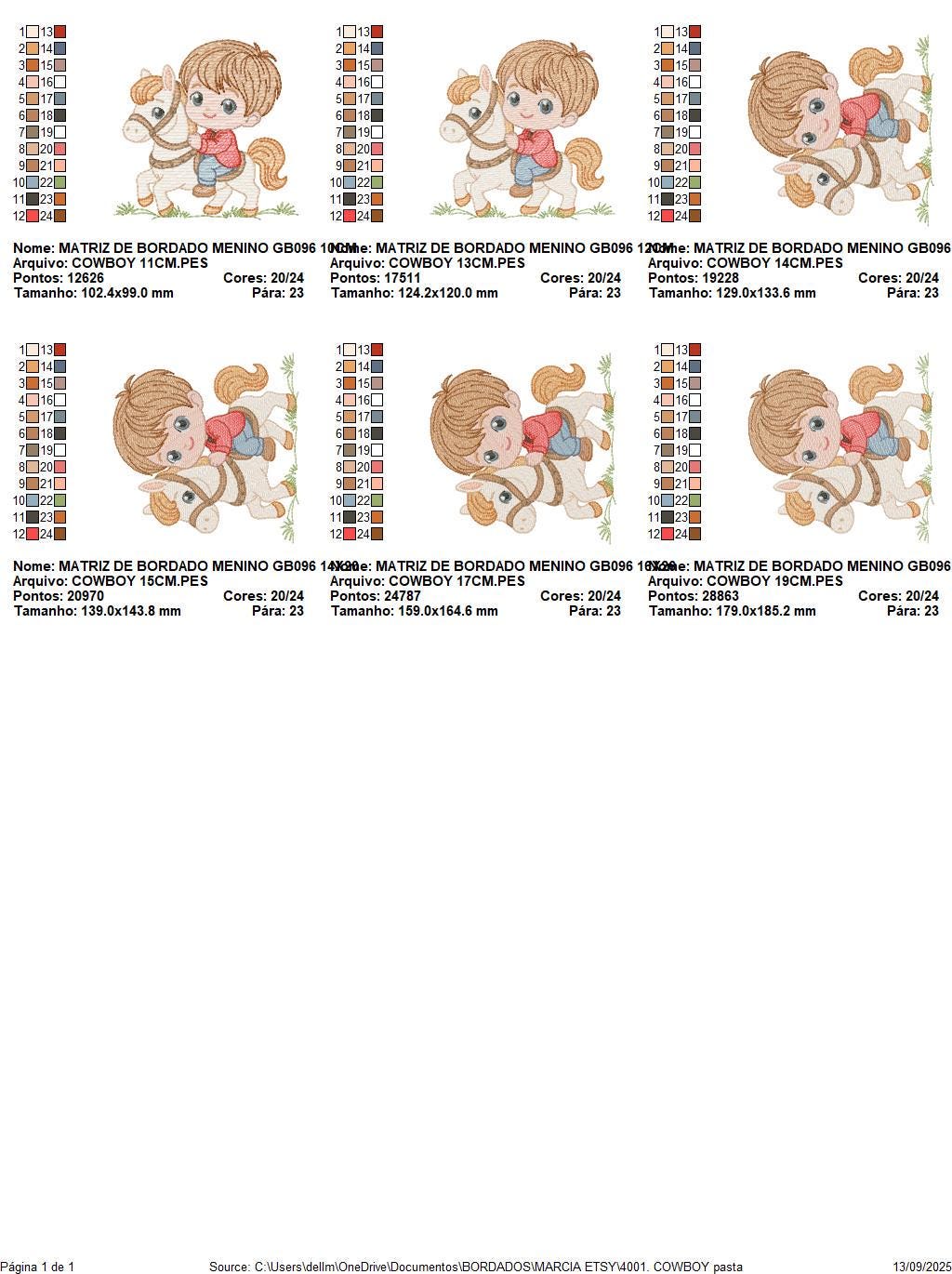 Cowboy embroidery design - Baby Boy with horse machine embroidery pattern - Wrangler Horseman Rider - Rancher buckaroo - Instant download