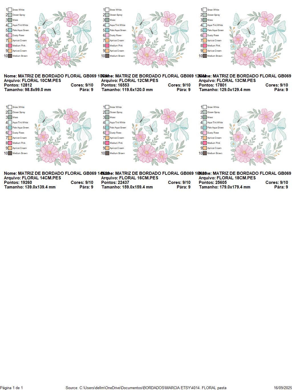 Flowers with Butterflies Wreath embroidery designs - Floral Kitchen Towel machine embroidery pattern - Instant digital download pes jef dst