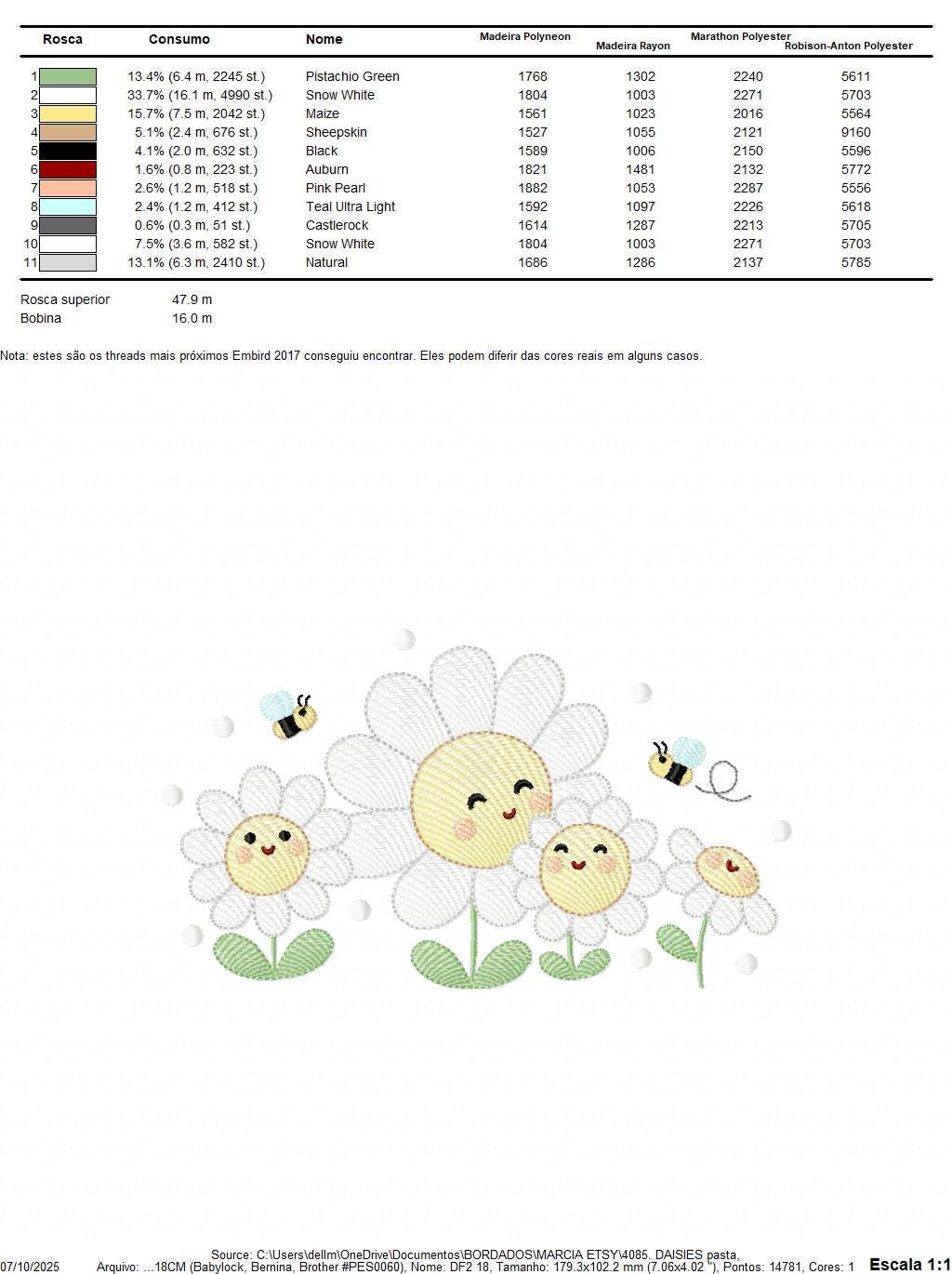 Daisies embroidery designs - Delicate flowers with bees machine embroidery pattern - Floral Kitchen towel - Instant digital download pes jef