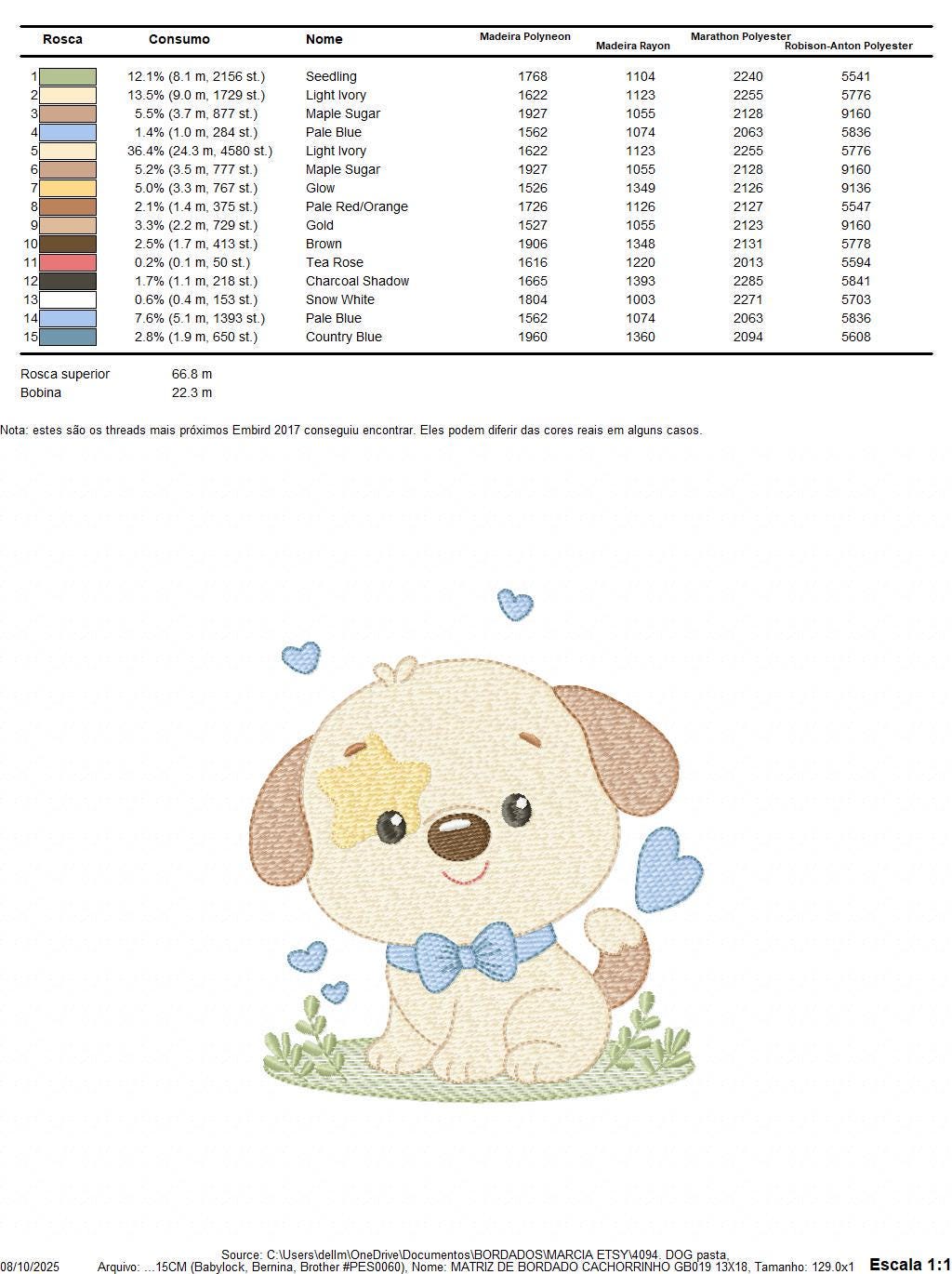 Dogs embroidery designs - Dog with hearts and bow tie machine embroidery pattern - Mutt Rescue Puppy file - Instant digital download pes
