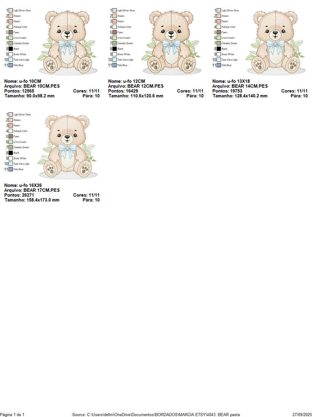 Teddy Bear embroidery designs - Baby Boy bear with bow tie machine embroidery pattern - Instant digital download pes jef dst hus vp3 xxx