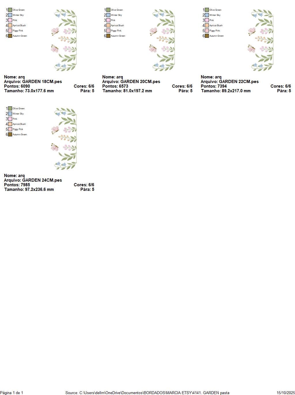 Flower garden embroidery design - Tulip flowers with butterflies machine embroidery pattern - Kitchen Tea towel divider - Instant download