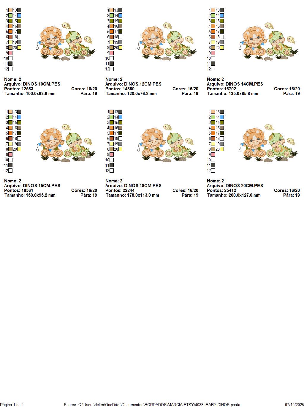 Dinosaur embroidery designs - Baby Dino with pacifier and bird machine embroidery pattern - Boy Tyrannosaurus Triceratops - Instant download