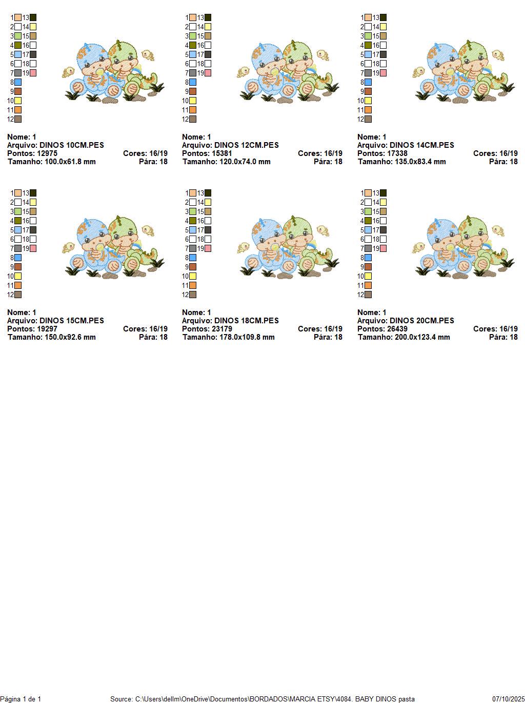 Dinosaur embroidery designs - Baby Boy Dino with pacifier and birds machine embroidery pattern - Brontosaurus T rex - Instant download pes