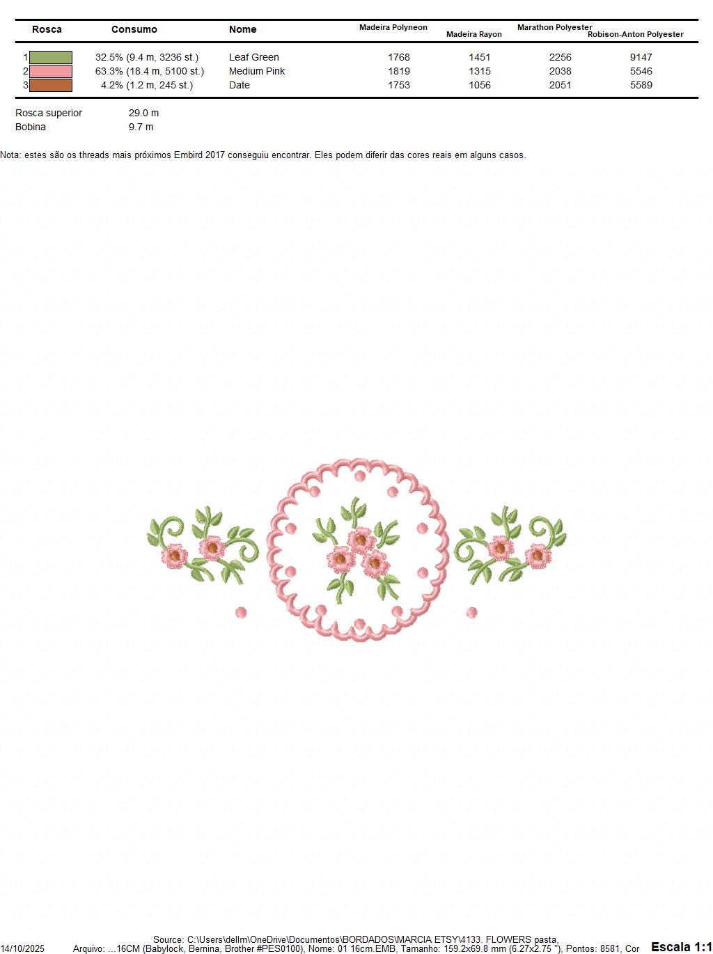 Flower Wreath embroidery designs - Floral Frame machine embroidery pattern - Kitchen Tea Towel file - Instant digital download pes jef dst