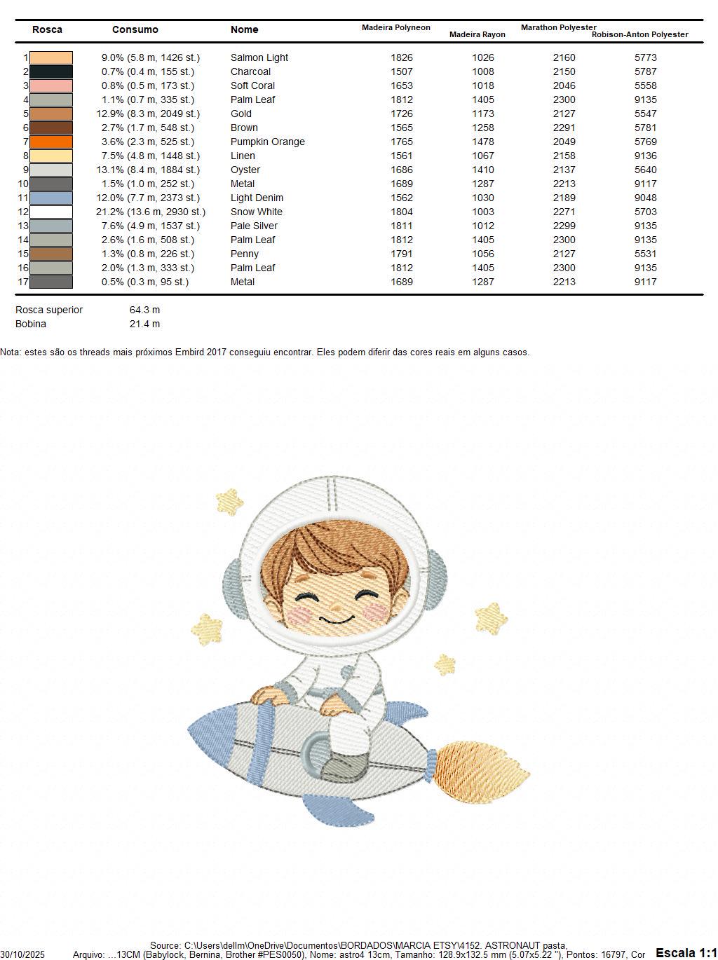 Astronaut embroidery designs - Space Rocket Planet Stars machine embroidery pattern - Baby boy file - Instant digital download pes jef dst