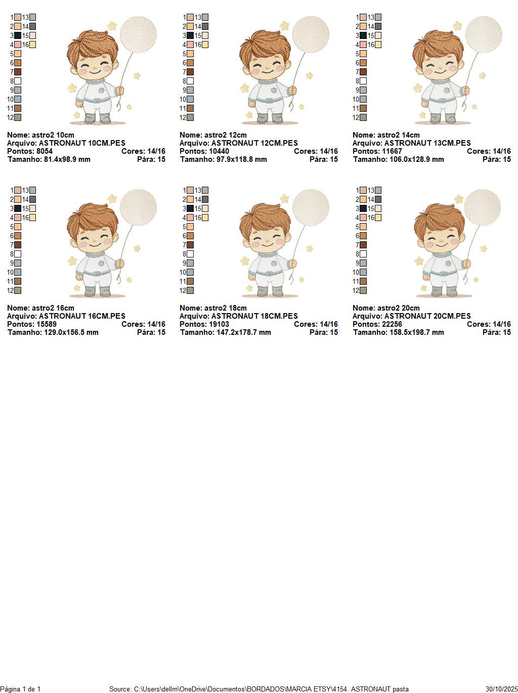 Astronaut embroidery designs - Space Rocket Planet Stars machine embroidery pattern - Baby boy file - Instant digital download pes jef dst