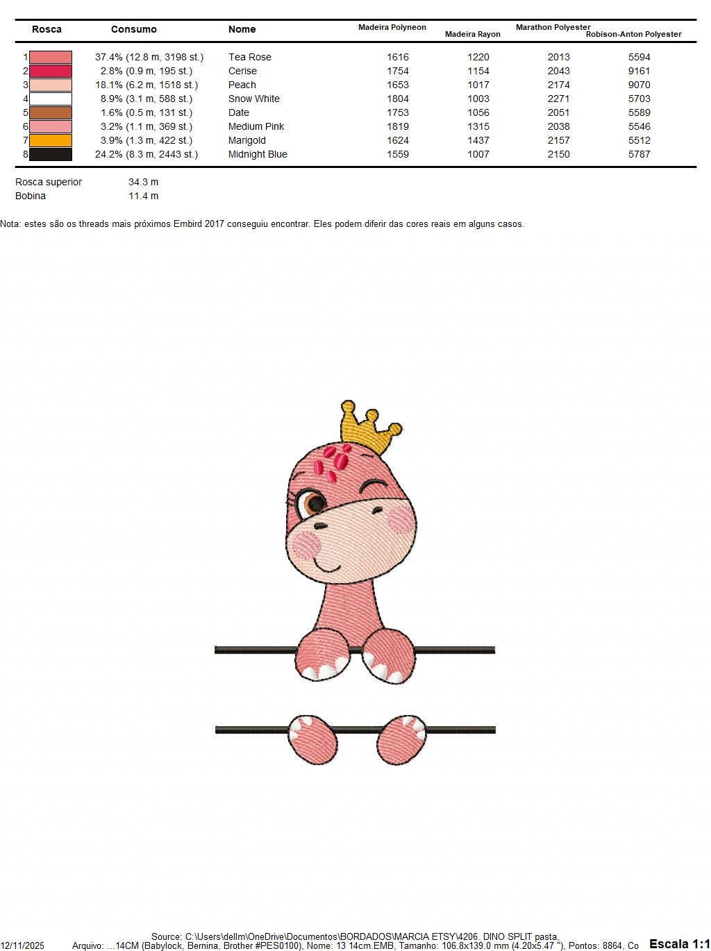 Baby Boy Dinosaur eith crown embroidery designs - Dino with split for name machine embroidery pattern - Instant digital download pes jef dst