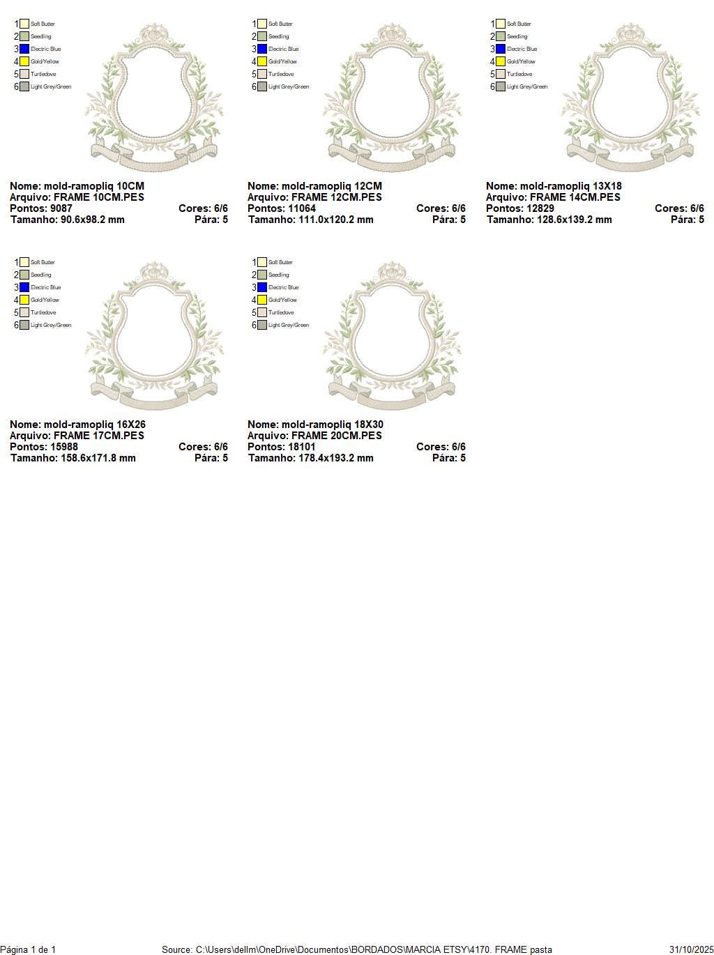 Shield Monogram Frame embroidery designs - Laurel frame with banner machine embroidery pattern - Baby shape file - Instant download pes jef