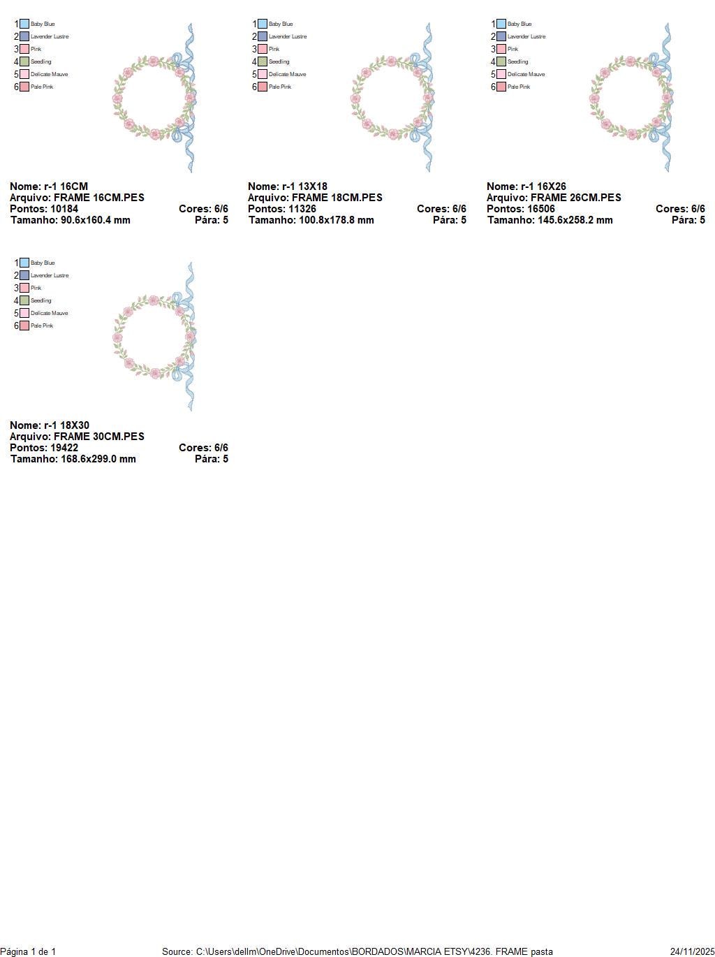 Flower Frame embroidery designs - Rose Wreath with lace machine embroidery pattern - Kitchen Tea Towel embroidery - Instant download pes jef