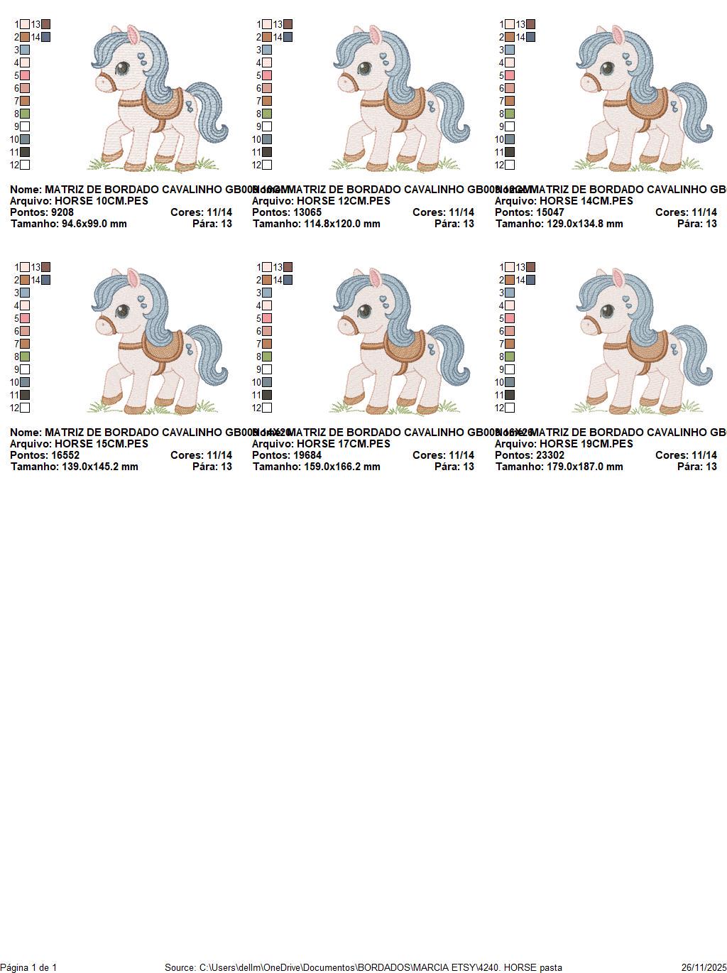 Horse embroidery design - Farm Ranch Pony machine embroidery pattern - Baby Boy Cowboy Horse file - Instant digital download pes jef dst hus