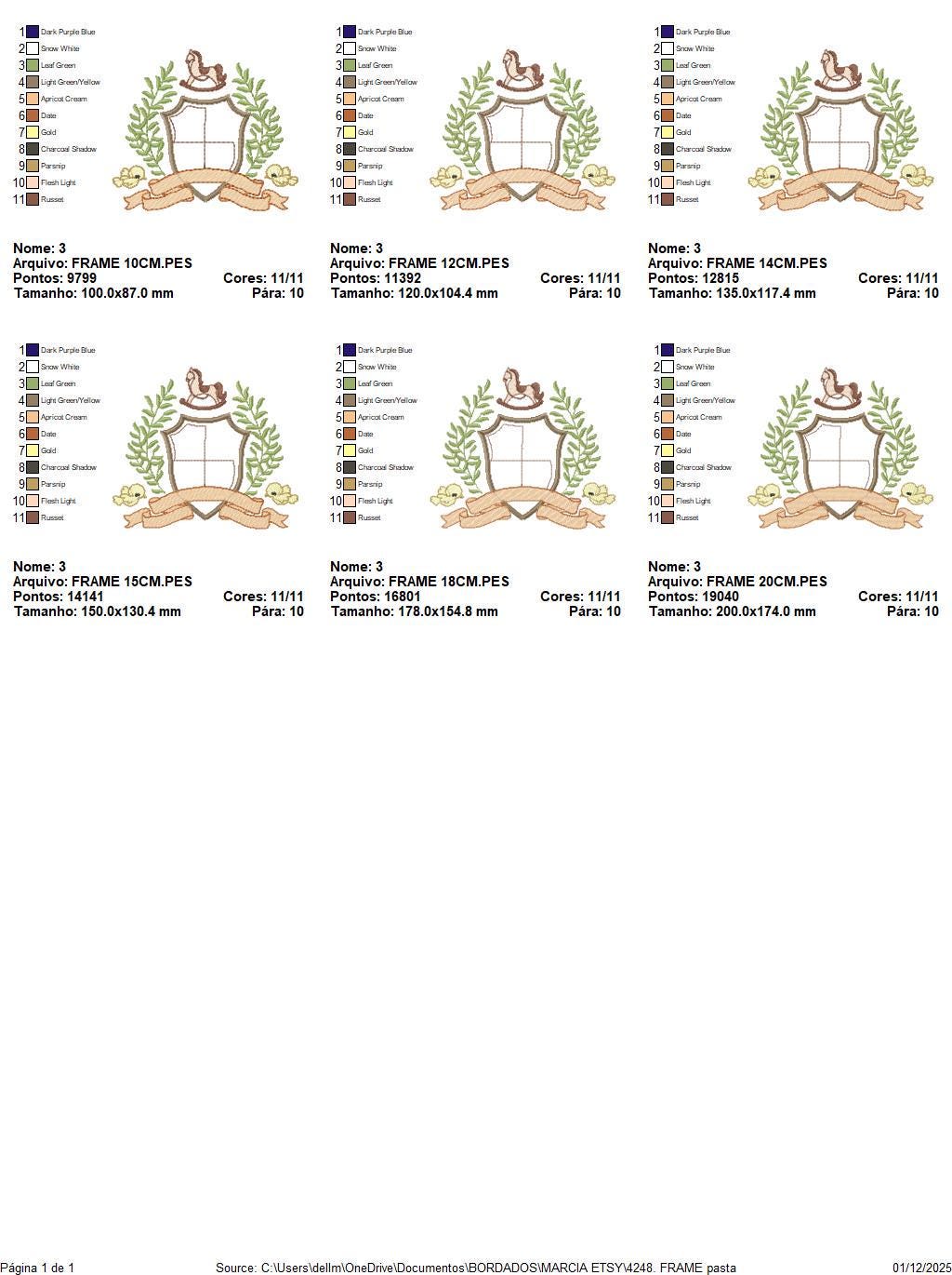 Bird with horse laurel frame embroidery designs - Monogram frame machine embroidery pattern - Floral Kitchen Towel file - Instant download