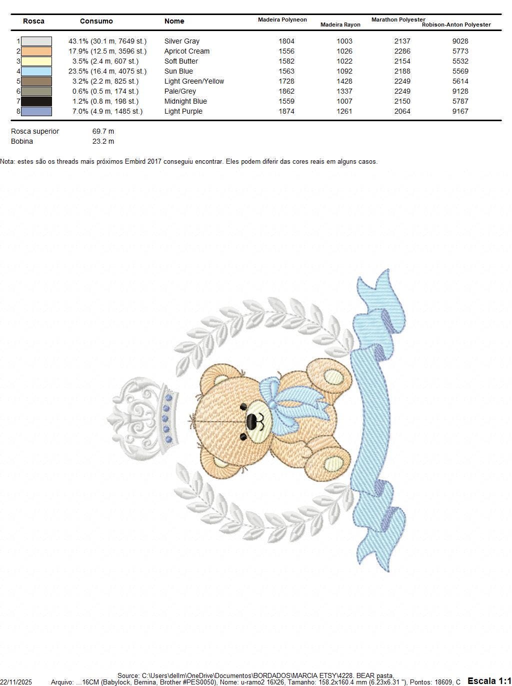 Frame Male Bear embroidery designs - Laurel Teddy Bear machine embroidery pattern - Baby Boy Bear wreath file - Instant digital download pes